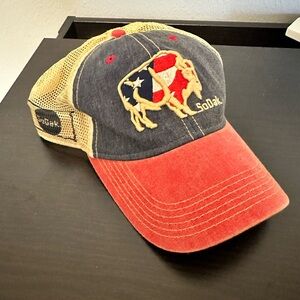 SoDak (South Dakota) Red and Blue Trucker Hat